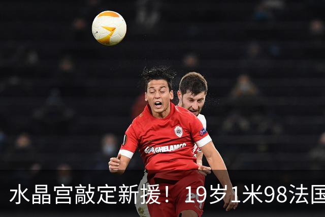 水晶宫敲定新援！19岁1米98法国OD中卫勒格恩同意加盟，未来防线再添潜力股